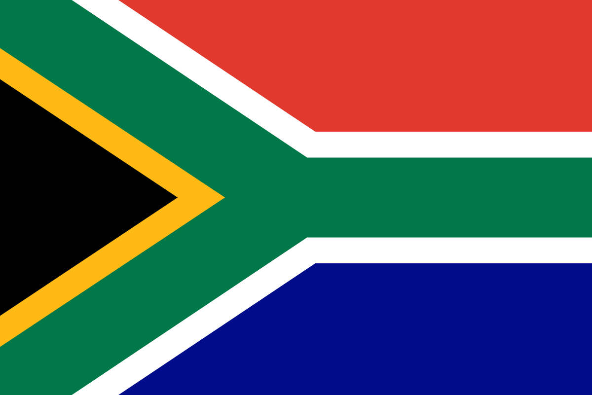  کشور آفریقای جنوبی