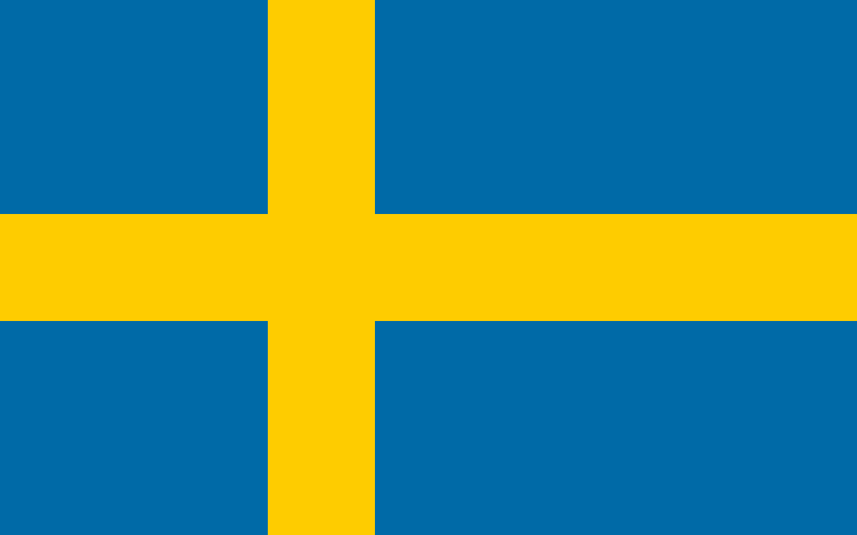  کشور سوئد